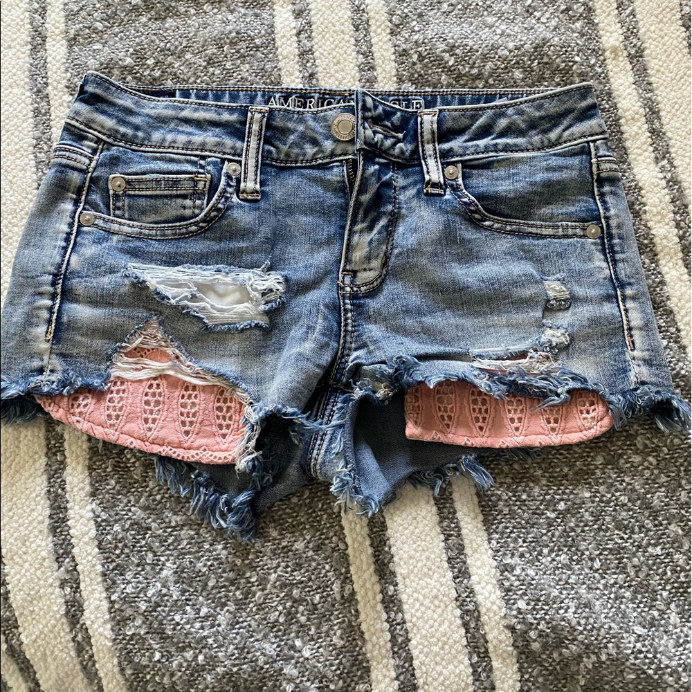 American Eagle jean shorts